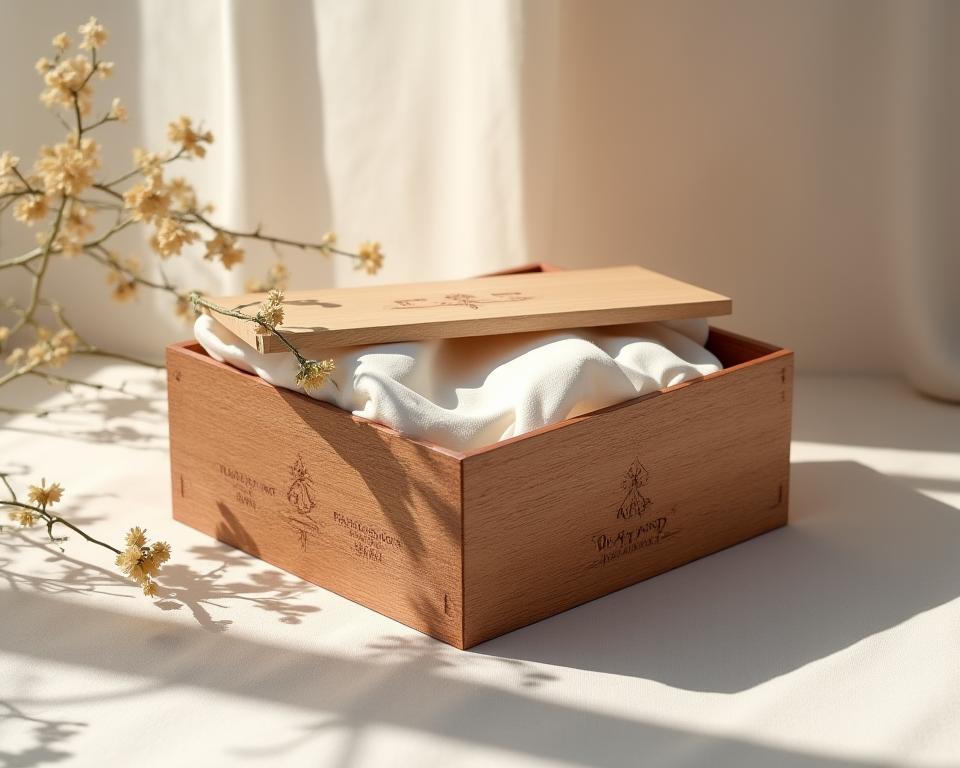 Caja de regalo artesanal personalizada